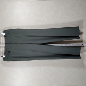 09182 Larry Levine green dress slacks 8